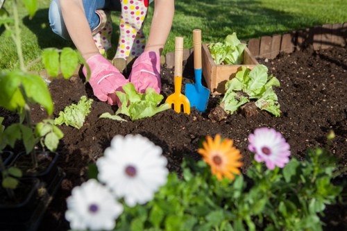 Low-carbon van used for local Woodford gardening services